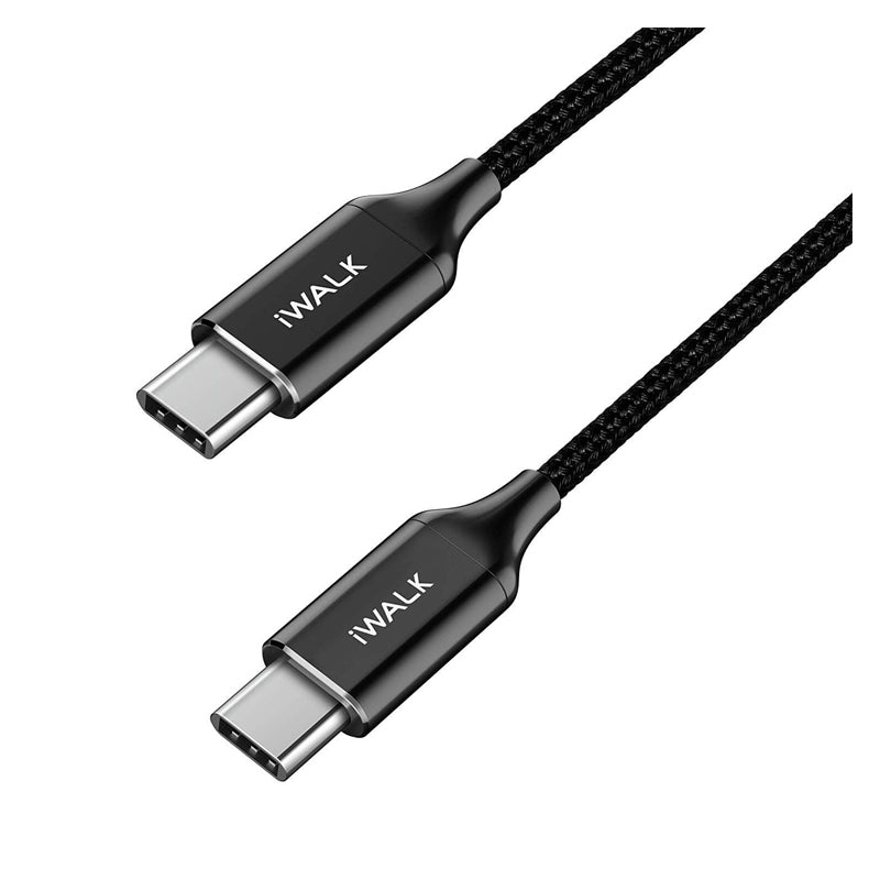 iWALK Data Cable - USB-C To USB-C / 1.2 Meters / Black