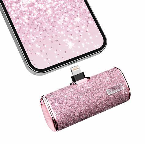 iWALK Link Me Plus Pocket Battery 4500 mAh  for iPhone - Pink Diamond