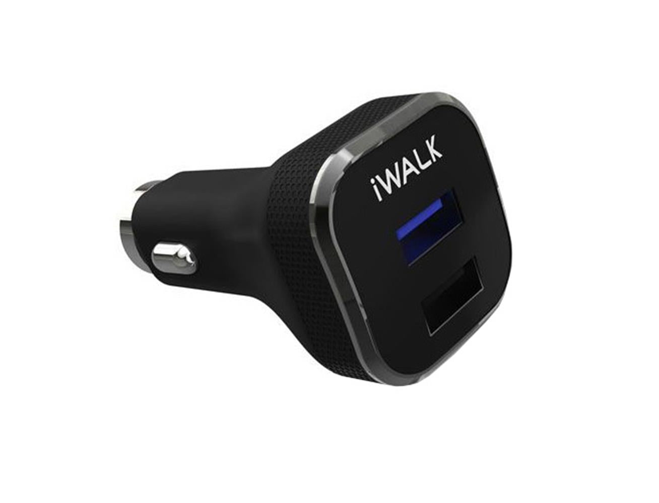 Iwalk Quick Charge 3.0 Car Charger - Black