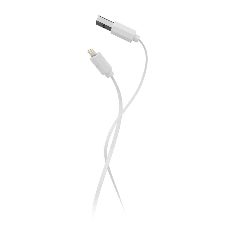 iWALK Trione Tangle Free Charging Cable - Lightning / 1 Meter / White
