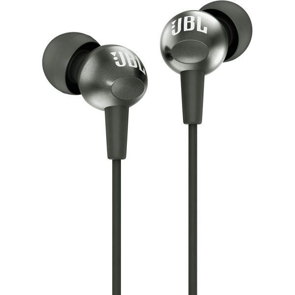 JBL Ear Headphones With Mic - Black