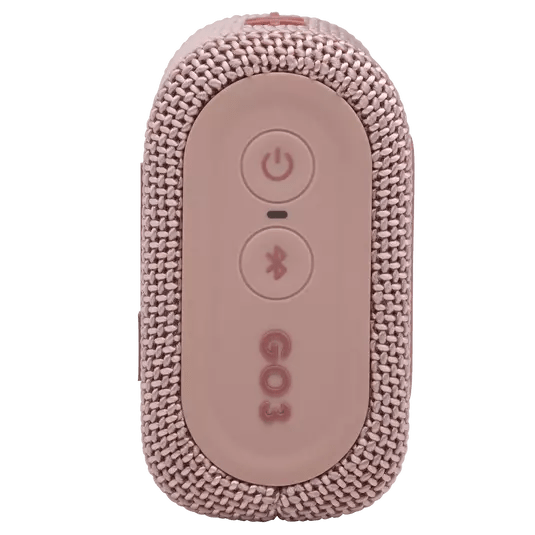 JBL Portable Bluetooth Speaker Go 3 - Pink