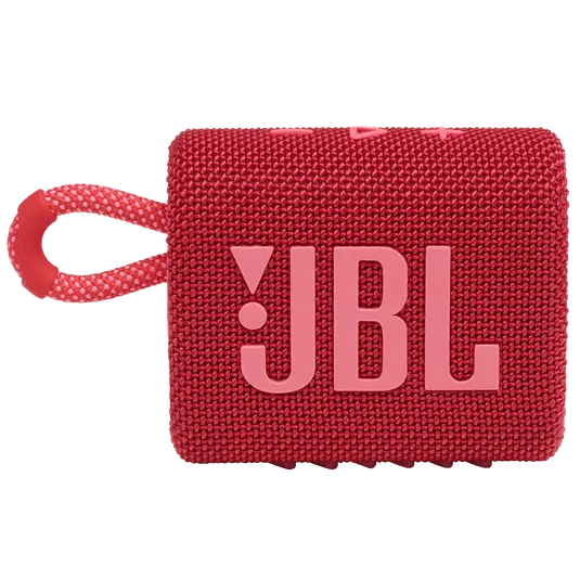 JBL Portable Bluetooth Speaker Go 3 - Red