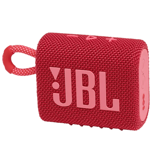 JBL Portable Bluetooth Speaker Go 3 - Red