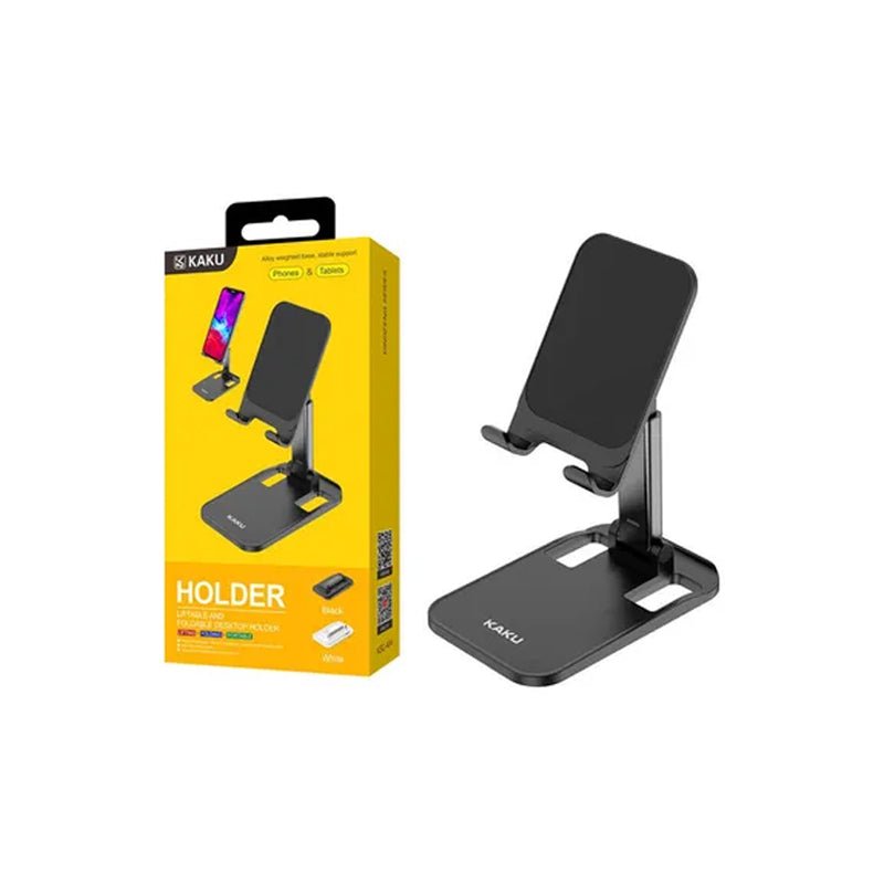 Kaku Holder Liftable and Foldable Desktop Holder - Black