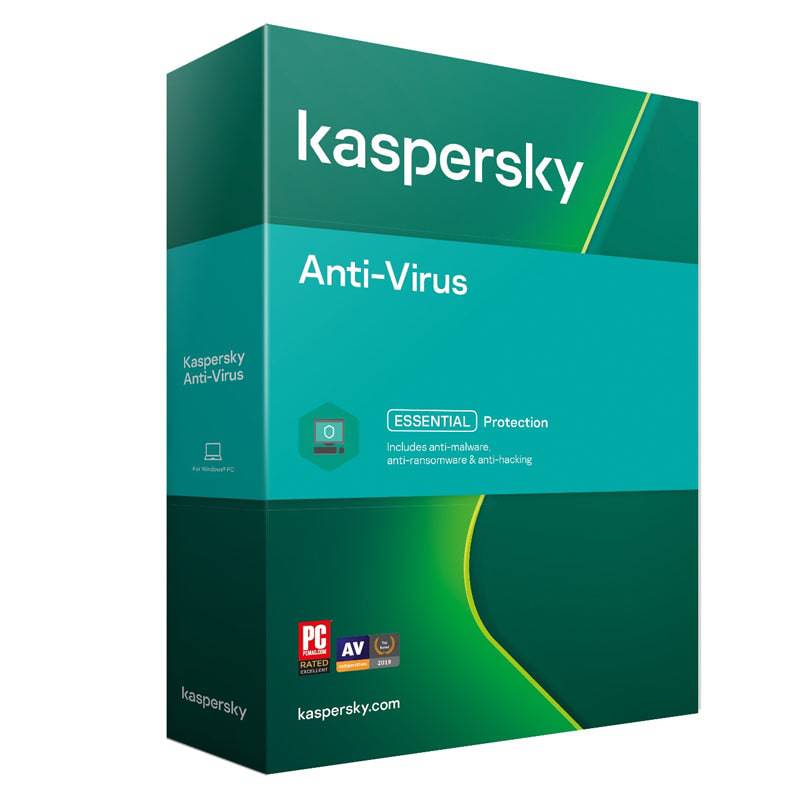 Kaspersky Anti-Virus 2021 - 4 Devices / 1 Year / DVD