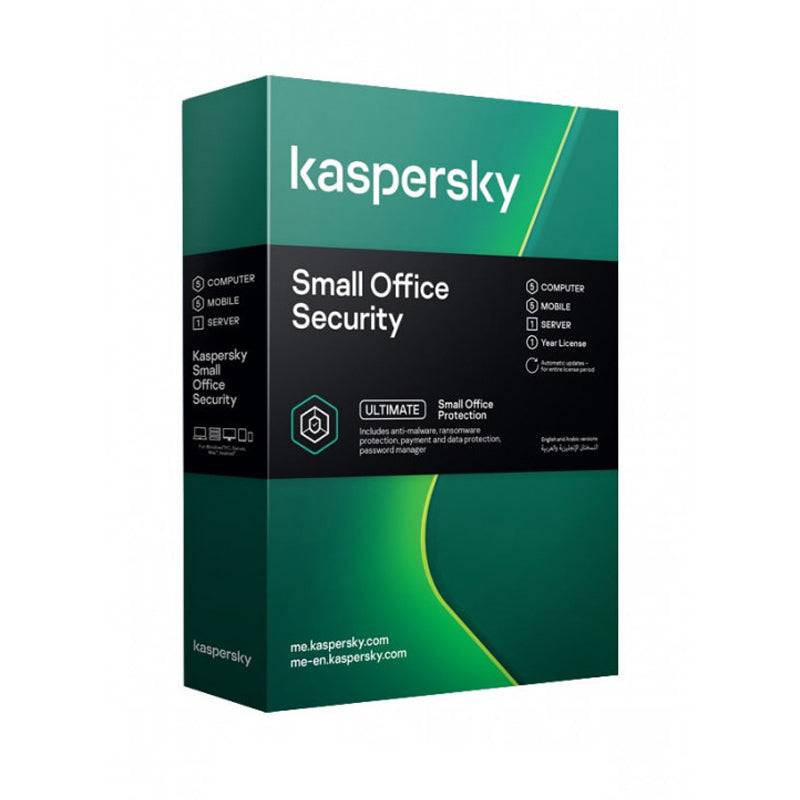 Kaspersky Small Office Security - 5 PC/Mobile + 1 Server / 1 Year / CD