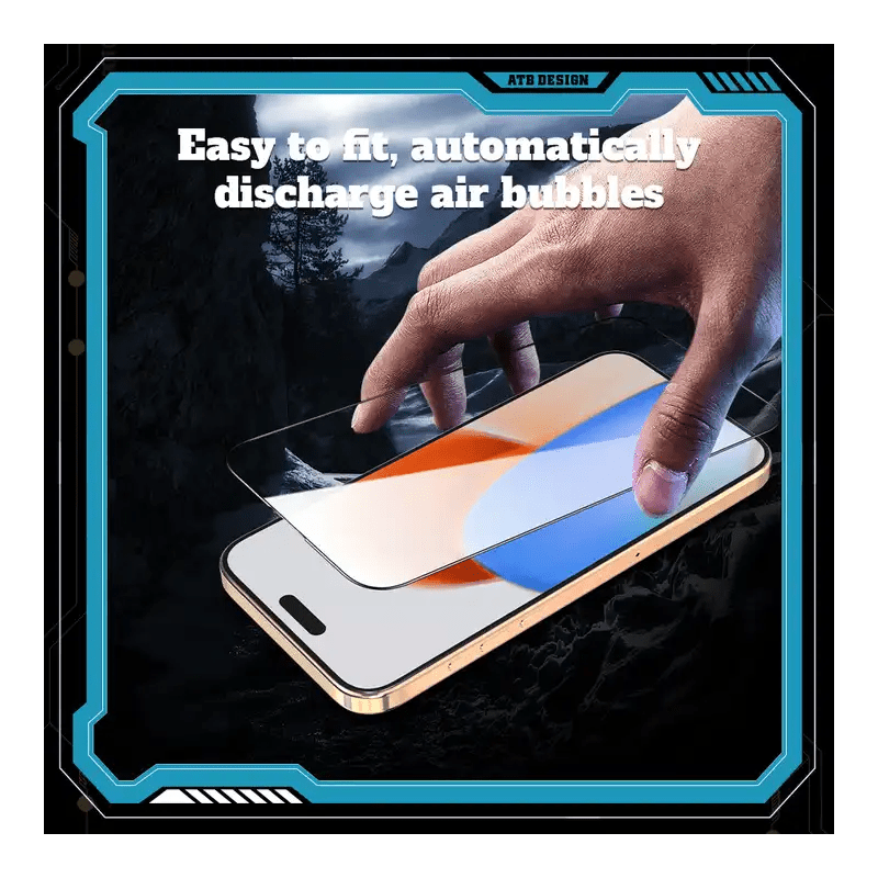 King Kong Tempered Glass Screen Protector - iPhone 15 Pro / Clear