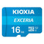 Kioxia Exceria Micro SD Card - 16GB / C10 / UHS-I