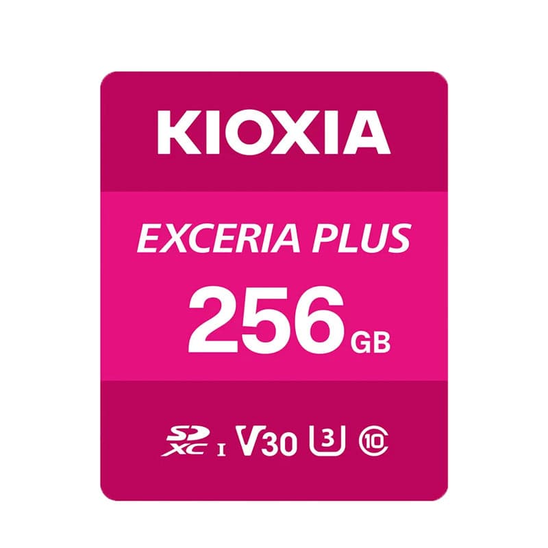 Kioxia Exceria Plus SD Card - 256GB / C10 / UHS-I