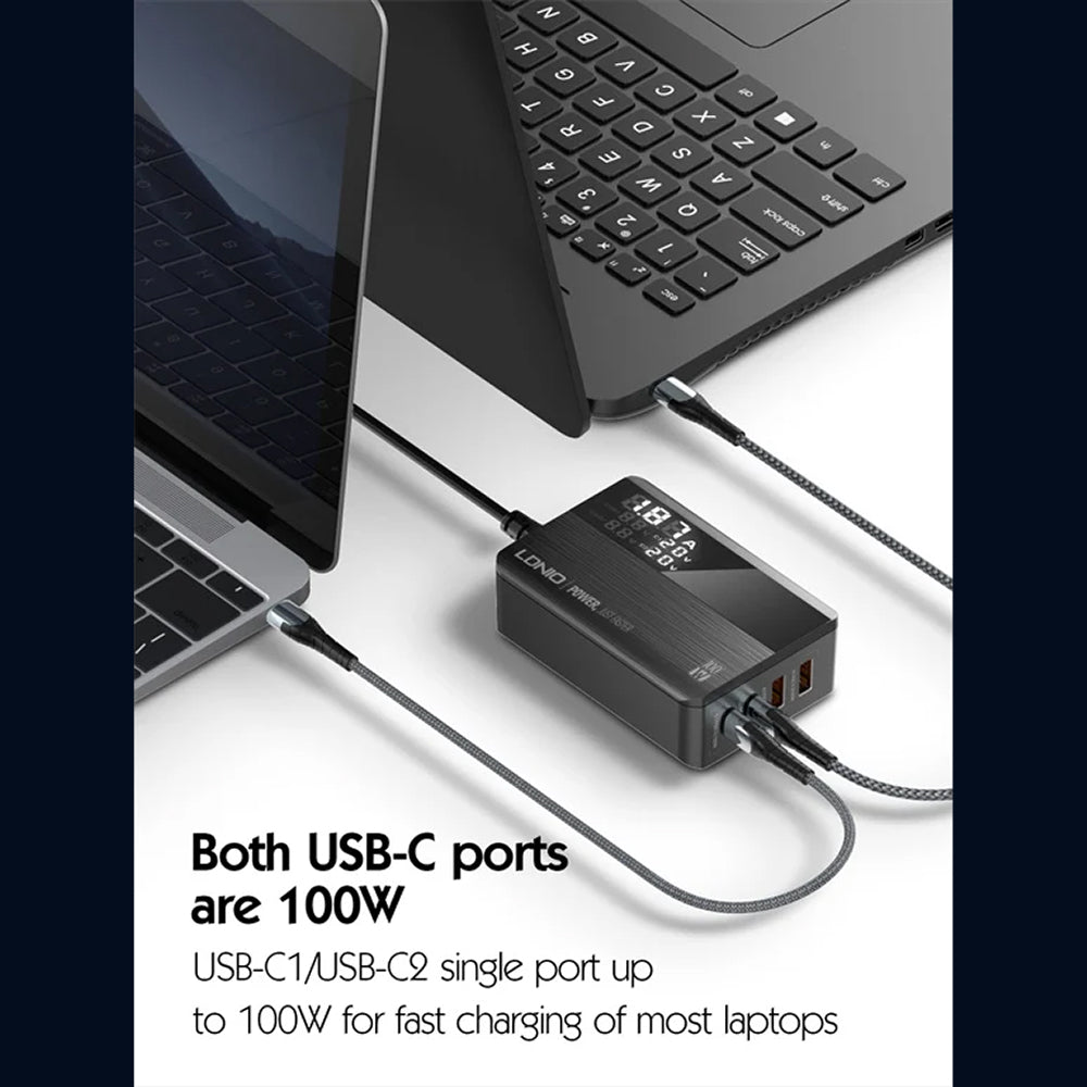 LDNIO A4809C GaN 100W 4-Port Desktop Charger