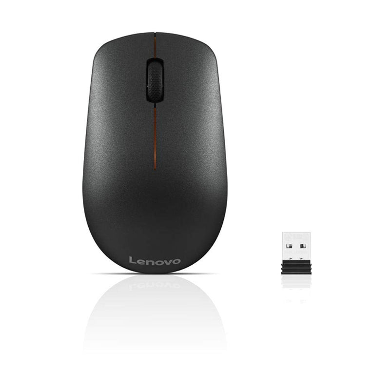 Lenovo 400 Wireless Mouse - 2.4 GHz / Nano USB / Optical / Black - Mouse