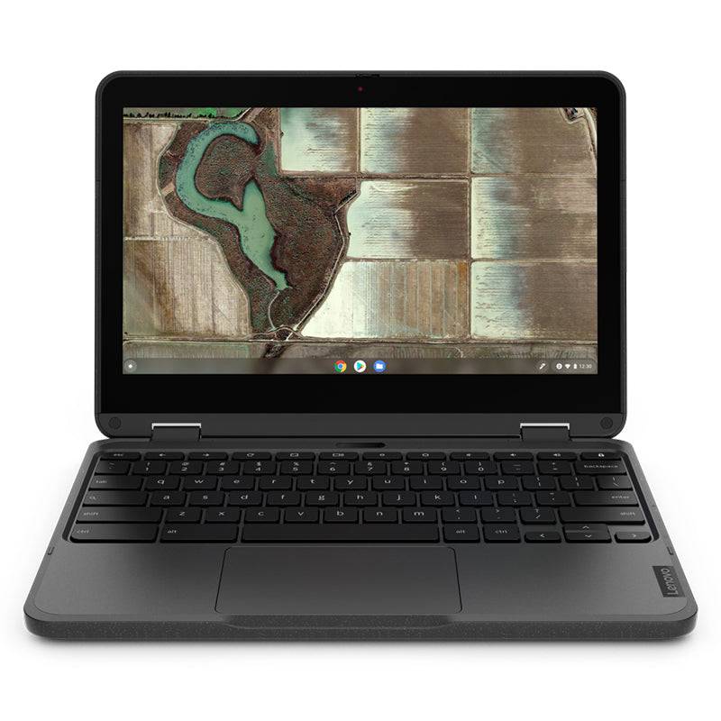 Lenovo 500e Chromebook Gen 3 - 11.6" HD Multi-Touch / Celeron / 8GB / 64GB eMMC / Chrome OS / 2YW / Arabic/English / Grey - Laptop