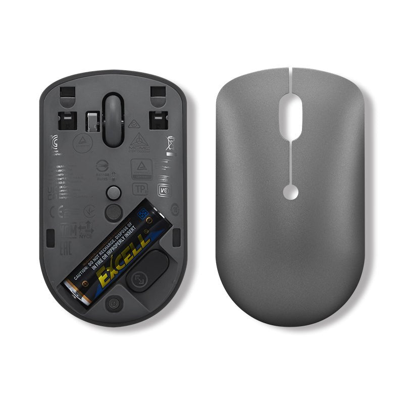 Lenovo 540 USB-C Wireless Compact Mouse - 2.40GHz / 2400dpi / USB-C Wireless Receiver / Optical / Storm Grey - Mouse