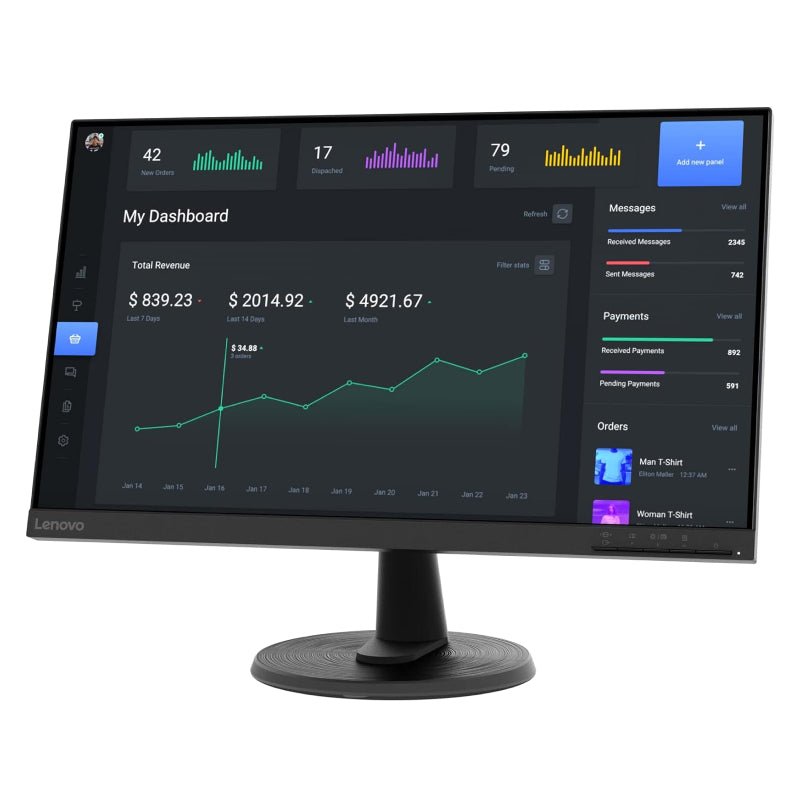 Lenovo C24-40 - 23.8" VA FHD / 4ms / D-Sub / HDMI - Monitor