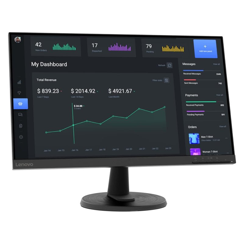 Lenovo C24-40 - 23.8" VA FHD / 4ms / D-Sub / HDMI - Monitor