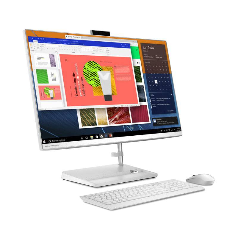 Lenovo IdeaCentre 3 AIO PC - i7 / 16GB / 1TB / 27.0" FHD Non-Touch / 2GB VGA / DOS (Without OS) / 1YW / White - Desktop