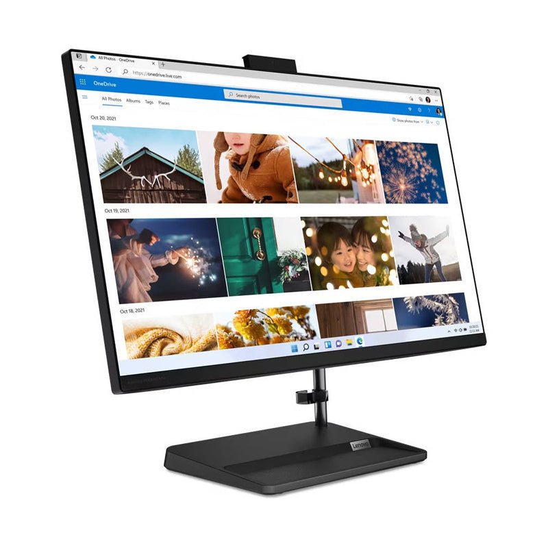 Lenovo IdeaCentre 3 Gen 7 AIO PC - i5 / 32GB / 1TB (NVMe M.2 SSD) / 27" FHD Non-Touch / DOS (Without OS) / 1YW / Arabic/English / Black - Desktop