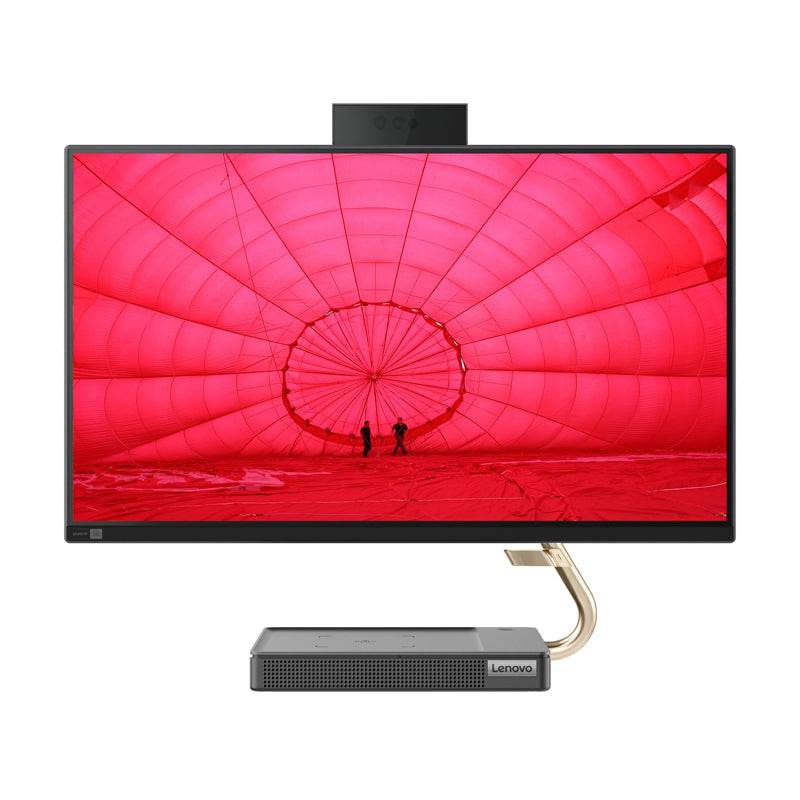 Lenovo IdeaCentre 5 AIO PC (Win 11 Home) - i5 / 8GB / 256GB (NVMe M.2 SSD) + 1TB HDD / 23.8" FHD Multi-Touch / 2GB VGA / Graphite Grey / 1YW - Desktop