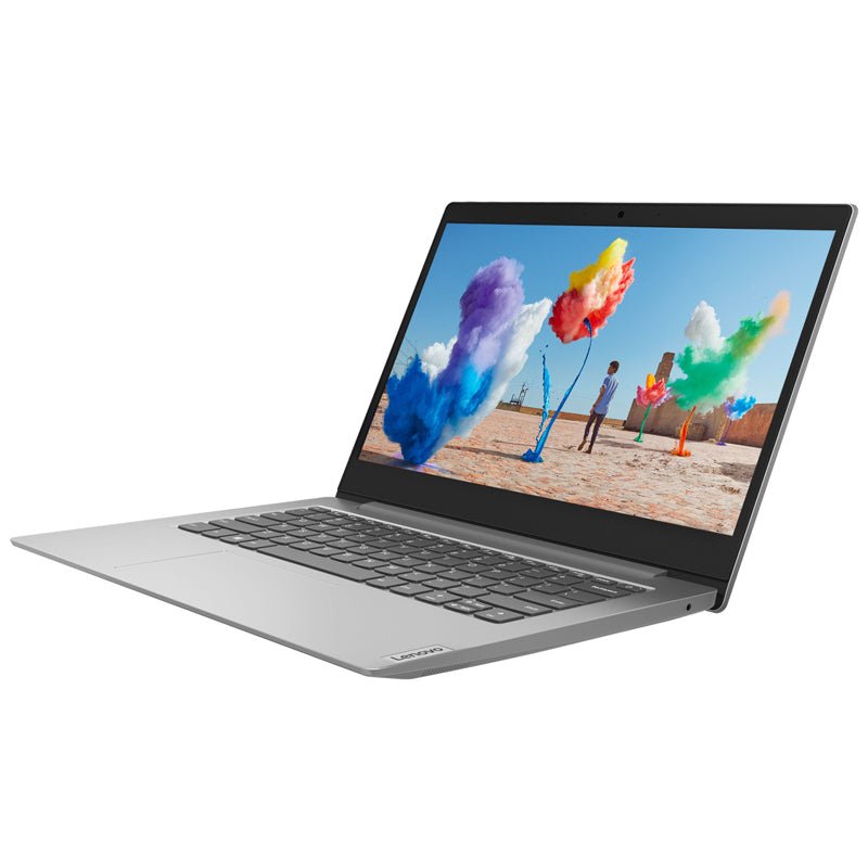 Lenovo IdeaPad 1 - 14.0" FHD / Celeron / 4GB / 128GB (NVMe M.2 SSD) / Win 10 Home / 1YW / Arabic/English / Platinum Grey - Laptop