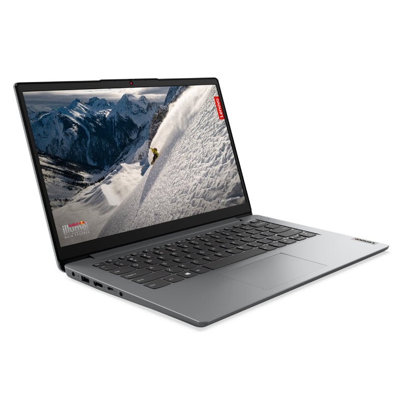 Lenovo IdeaPad 1 Gen 7 - 14.0" HD / Celeron / 4GB / 250GB (NVMe M.2 SSD) / Win 11 Home / 1YW / Arabic/English / Cloud Grey - Laptop