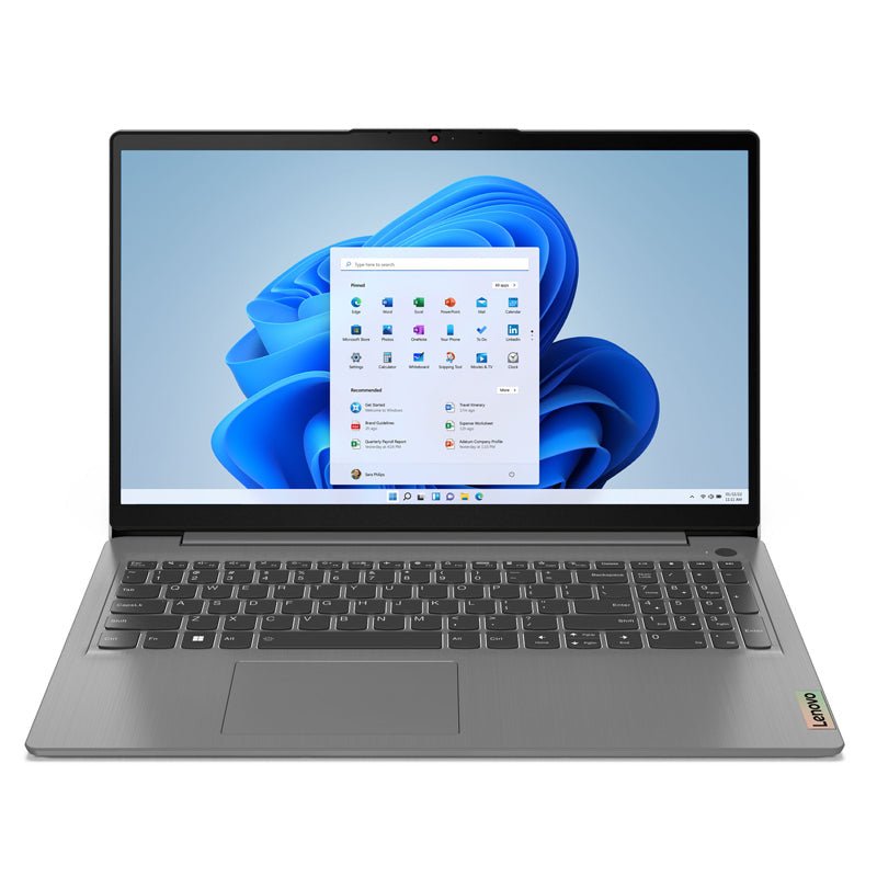 Lenovo IdeaPad 3 Gen 7 - 15.6" FHD / i3 / 20GB / 500GB (NVMe M.2 SSD) / Win 11 Pro / 1YW / English / Arctic Grey - Laptop