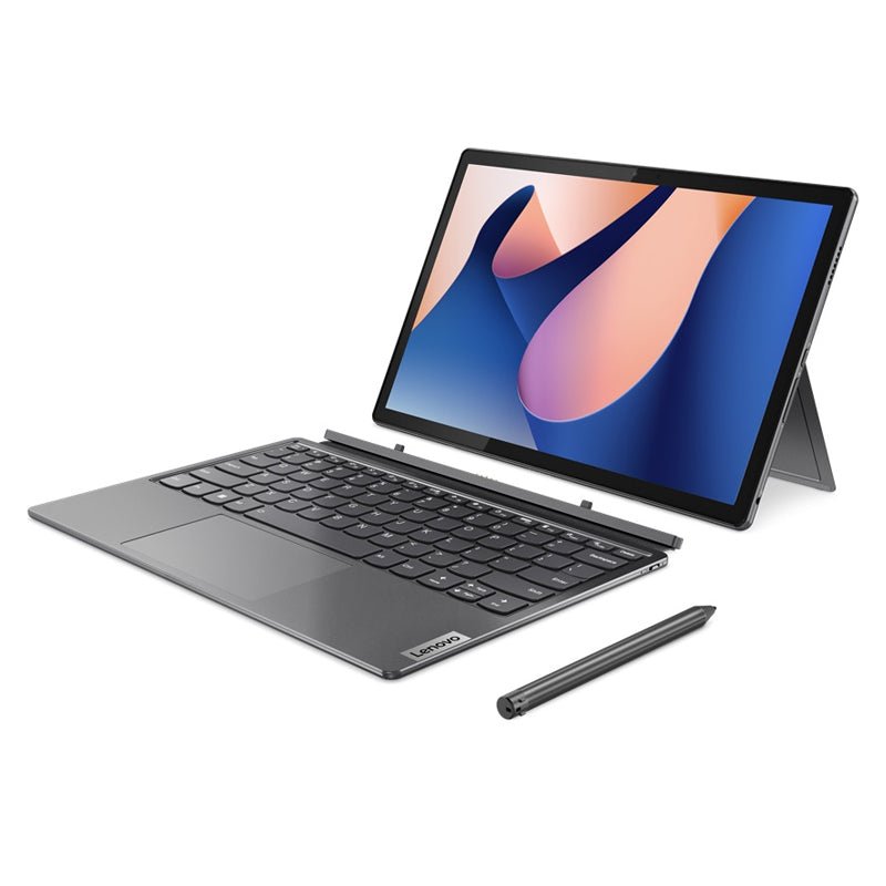 Lenovo IdeaPad Duet 5 Gen 8 - 12.4" 2K Multi-Touch / i5 / 8GB / 512GB (NVMe M.2 SSD) / Win 11 Home / 1YW / Arabic/English / Storm Grey - Laptop