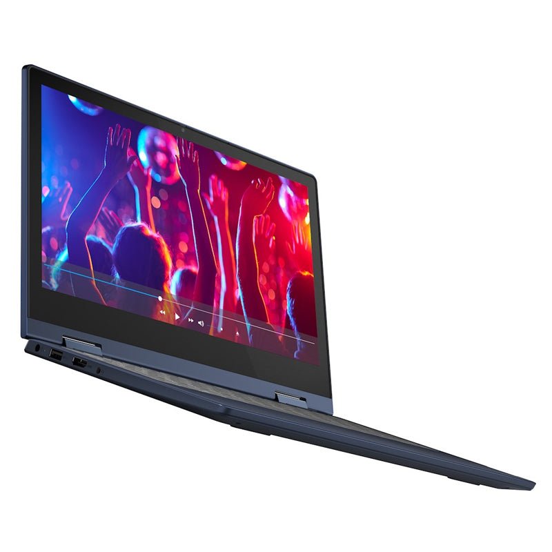 Lenovo IdeaPad Flex 3 - 11.6" HD Multi-Touch / Pentium / 4GB / 128GB (NVMe M.2 SSD) / Win 10 Home / 1YW / Arabic/English / Abyss Blue - Laptop