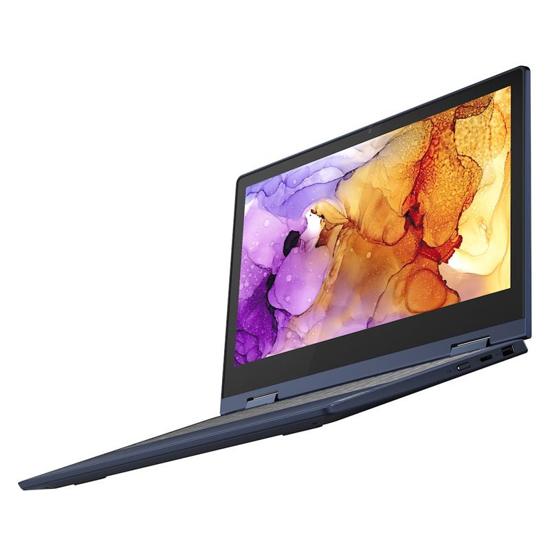 Lenovo IdeaPad Flex 3 - 11.6" HD Multi-Touch / Pentium / 4GB / 128GB (NVMe M.2 SSD) / Win 10 Home / 1YW / Arabic/English / Abyss Blue - Laptop