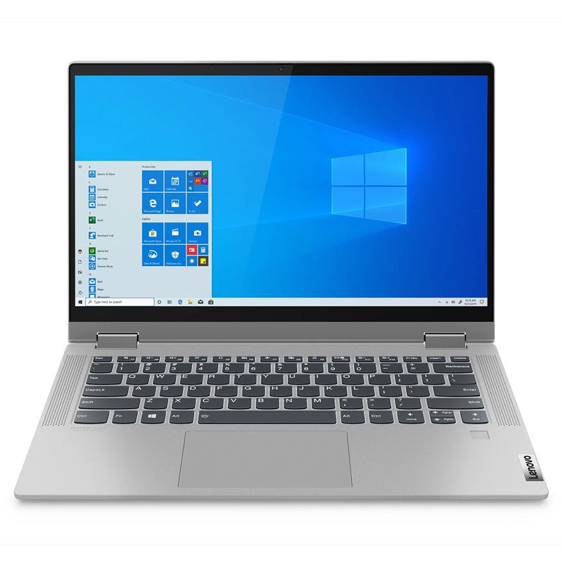 Lenovo IdeaPad Flex 5 - 14.0" FHD Multi-Touch / AMD Ryzen 3 / 4GB / 128GB (NVMe M.2 SSD) / Win 10 Home / 1YW / Arabic/English / Platinum Grey - Laptop