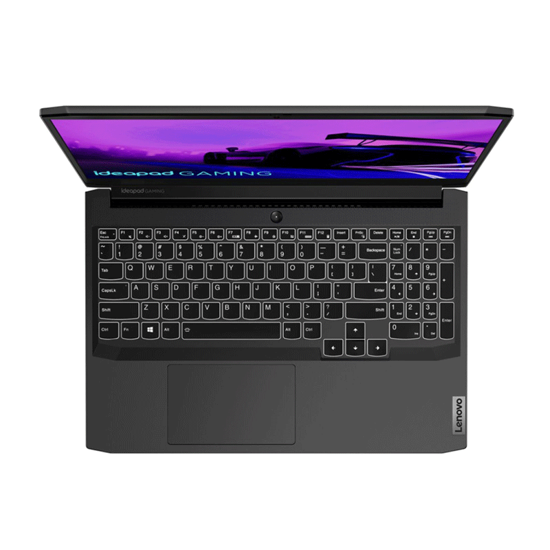 Lenovo IdeaPad Gaming 3 - 15.6" FHD / i5 / 8GB / 512GB (NVMe M.2 SSD) / 4GB VGA / Win 11 Home / 1YW / Arabic/English / Shadow Black - Laptop