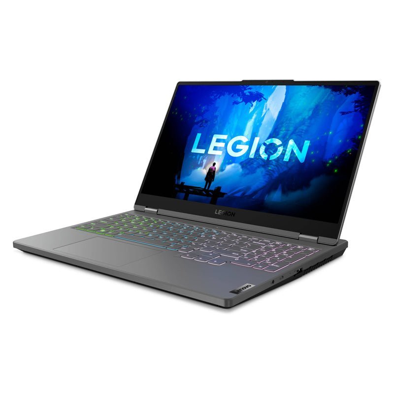 Lenovo Legion 5 Gen 7 - 15.6" WQHD / i7 / 16GB / 2x 1TB (NVMe M.2 SSD) / 4GB VGA / DOS (Without OS) / 1YW / Arabic/English / Cloud Grey - Laptop