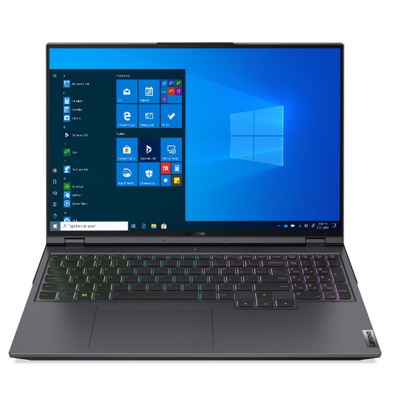 Lenovo Legion 5 Pro Gen 7 - 16.0" WQXGA / i7 / 32GB / 1TB (NVMe M.2 SSD) / 6GB VGA RTX 3060 / Win 10 Pro / 1YW / Arabic/English / Storm Grey - Laptop