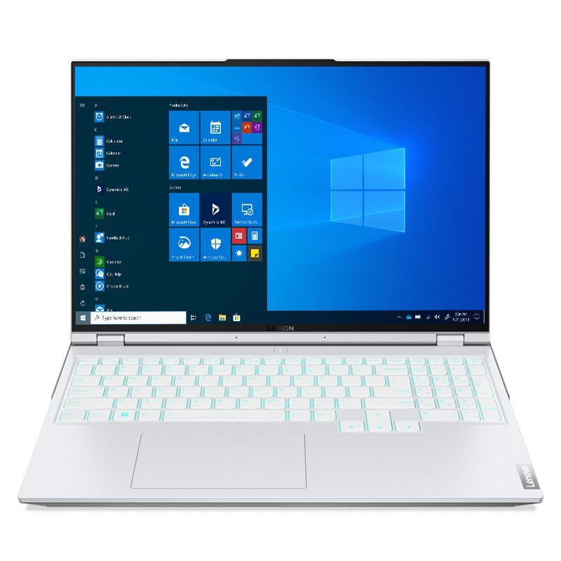 Lenovo Legion 5 Pro Gen 7 - 16.0" WQXGA / i7 / 32GB / 2x 1TB (NVMe M.2 SSD) / 6GB VGA RTX 3060 / Win 10 Pro / 1YW / Arabic/English / Glacier White - Laptop