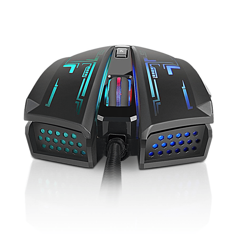 Lenovo Legion M200 RGB Gaming Mouse - 2400dpi / Optical / Wired / Black - Mouse