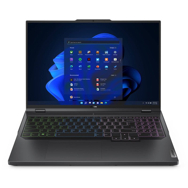 Lenovo Legion Pro 5 Gen 8 - 16.0" WQXGA / i7 / 32GB / 1TB (NVMe M.2 SSD) / 8GB VGA RTX 4070 / Win 11 Pro / 1YW / Arabic/English / Onyx Grey - Laptop