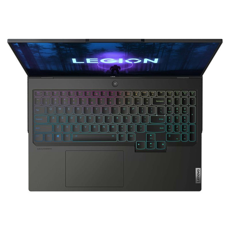 Lenovo Legion Pro 7 Gen 8 - 16.0" WQXGA / i9 / 32GB / 1TB (NVMe M.2 SSD) / 12GB VGA RTX 4080 / DOS (Without OS) / 1YW / Arabic/English / Onyx Grey - Laptop