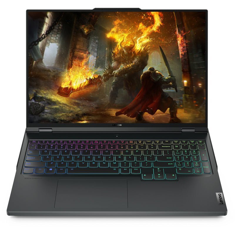 Lenovo Legion Pro 7 Gen 8 - 16.0" WQXGA / i9 / 32GB / 1TB (NVMe M.2 SSD) / 12GB VGA RTX 4080 / DOS (Without OS) / 1YW / Arabic/English / Onyx Grey - Laptop