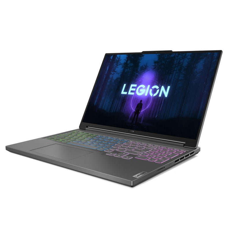 Lenovo Legion Slim 5 Gen 8 - 16.0" WQXGA / i7 / 16GB / 2x 1TB (NVMe M.2 SSD) / 8GB VGA RTX 4060 / 1YW / Arabic/English / Storm Grey / DOS (Without OS) - Laptop