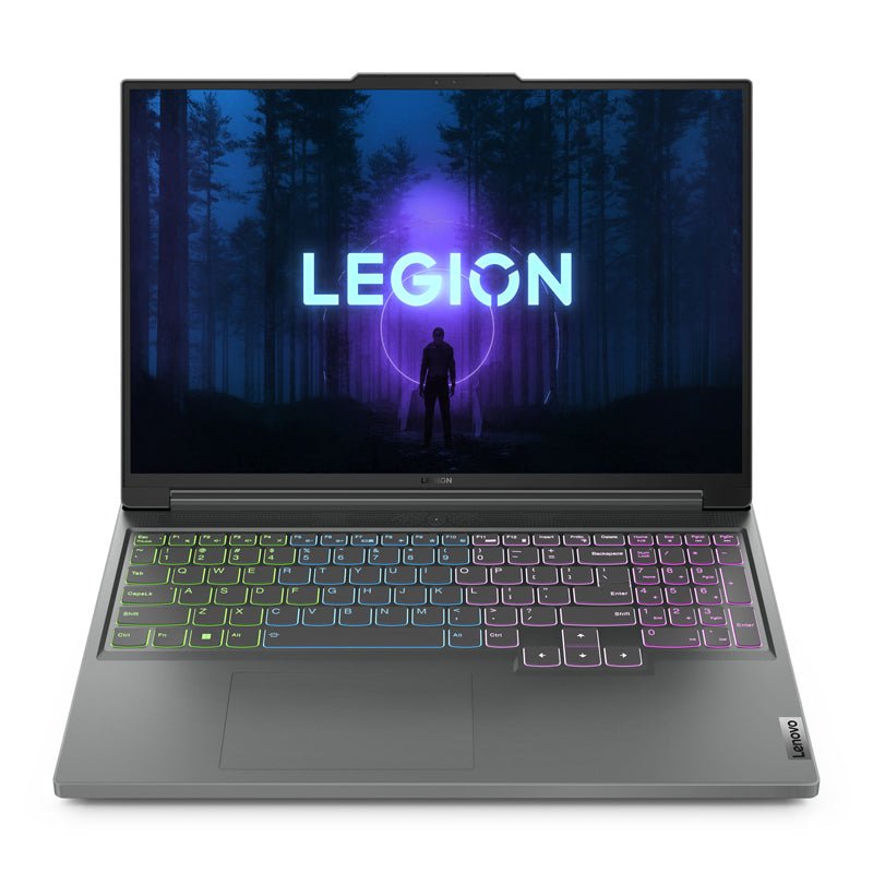 Lenovo Legion Slim 5 Gen 8 - 16.0" WQXGA / i7 / 16GB / 2x 1TB (NVMe M.2 SSD) / 8GB VGA RTX 4060 / 1YW / Arabic/English / Storm Grey / DOS (Without OS) - Laptop