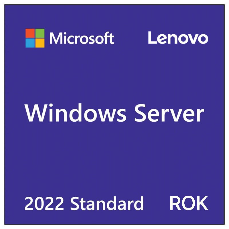 لينوفو مايكروسوفت ويندوز سيرفر 2022 قياسي - 16 نواة / متعدد اللغات / مجموعة خيارات الموزعين (ROK)
