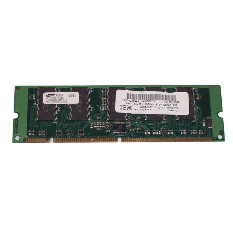 Lenovo Server Memory - 64MB / SDRAM / 168-pin / 100Mhz / ECC