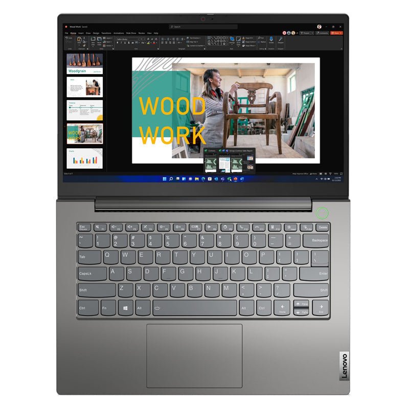 Lenovo ThinkBook 14 Gen 4 - 14.0" FHD / i5 / 16GB / 1TB (NVMe M.2 SSD) / Win 11 Home / 1YW / Arabic/English / Mineral Grey - Laptop