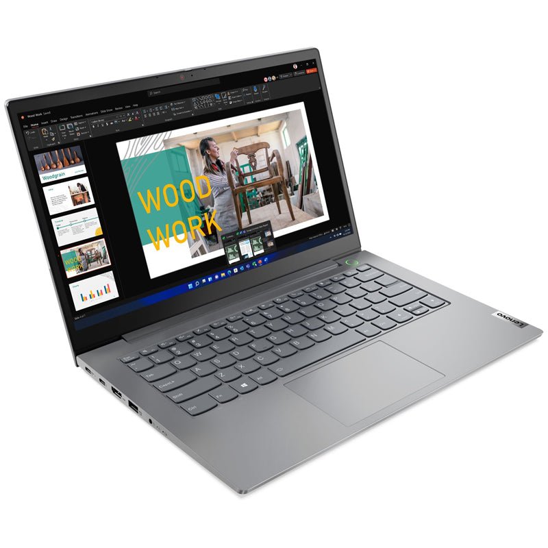 Lenovo ThinkBook 14 Gen 4 - 14.0" FHD / i5 / 16GB / 1TB (NVMe M.2 SSD) / Win 11 Home / 1YW / Arabic/English / Mineral Grey - Laptop