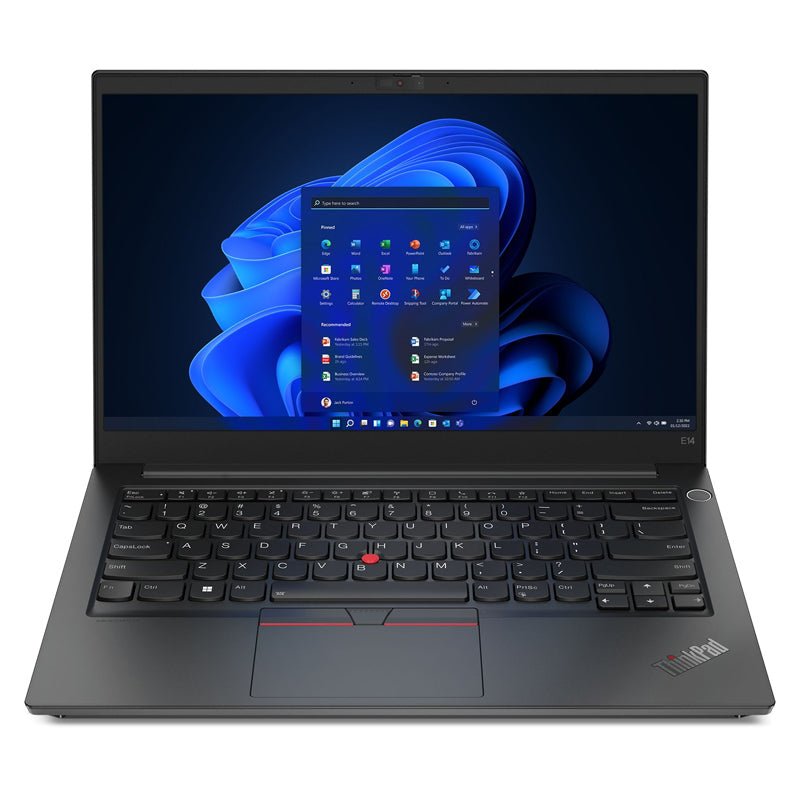 Lenovo ThinkPad E14 Gen 4 - 14.0" FHD / i7 / 40GB / 512GB (NVMe M.2 SSD) / Win 11 Pro / 1YW / English / Black - Laptop
