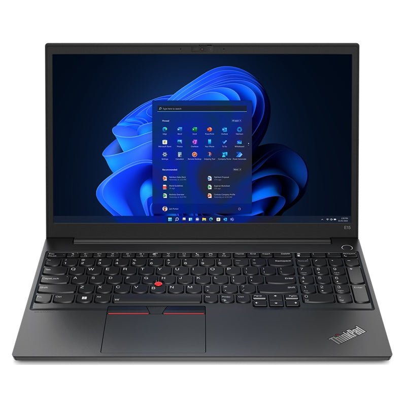 Lenovo ThinkPad E15 Gen 4 - 15.6" FHD / i5 / 16GB / 256GB (NVMe M.2 SSD) / Win 11 Pro / 1YW / English / Black - Laptop