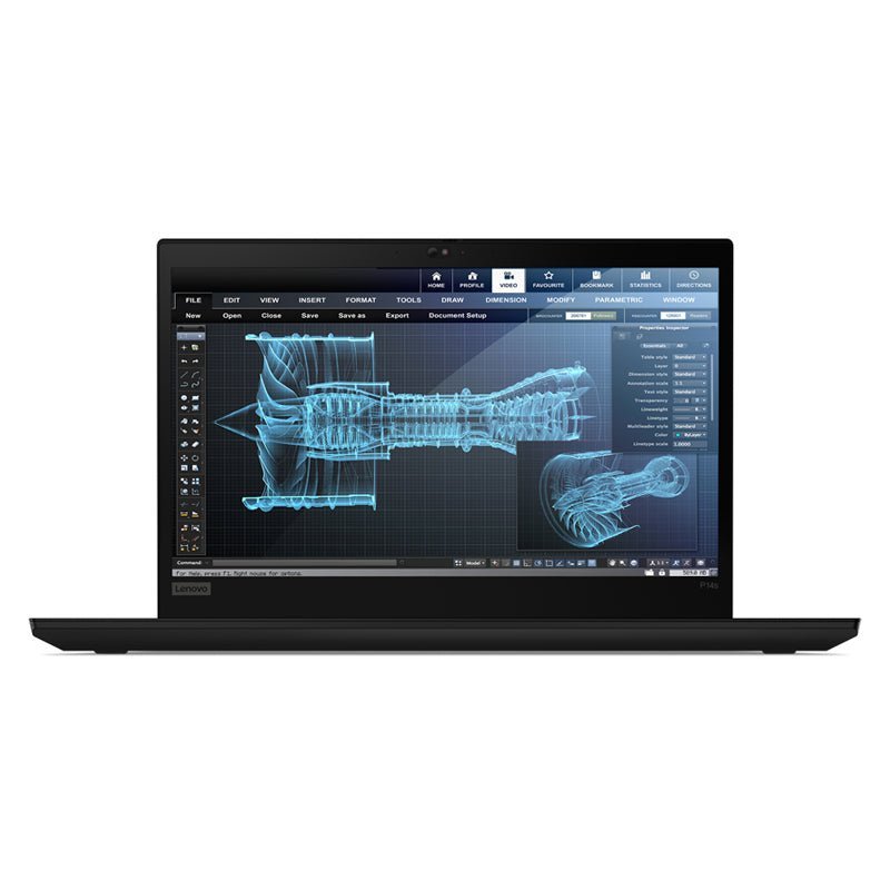 Lenovo ThinkPad P14s Gen 2 - 14.0" FHD / i7 / 16GB / 1TB (NVMe M.2 SSD) / WWAN / Win 10 Pro / 3YW / Arabic/English / Black - Laptop