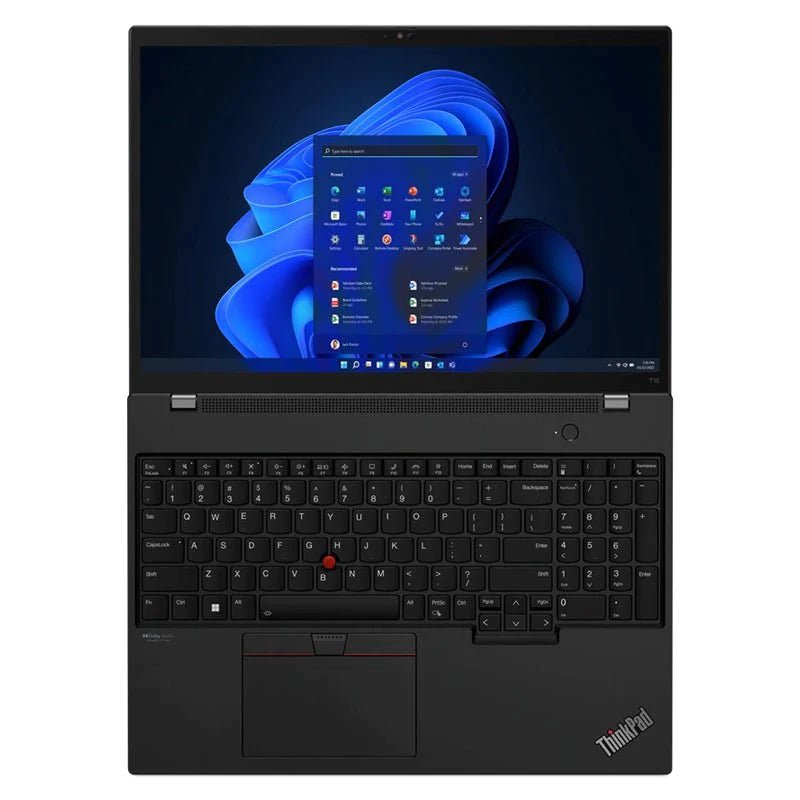 Lenovo ThinkPad T16 Gen 1 - 16.0" WUXGA / i7 / 16GB / 1TB (NVMe M.2 SSD) / WWAN / Win 11 Pro / 3YW / Arabic/English / Thunder Black - Laptop