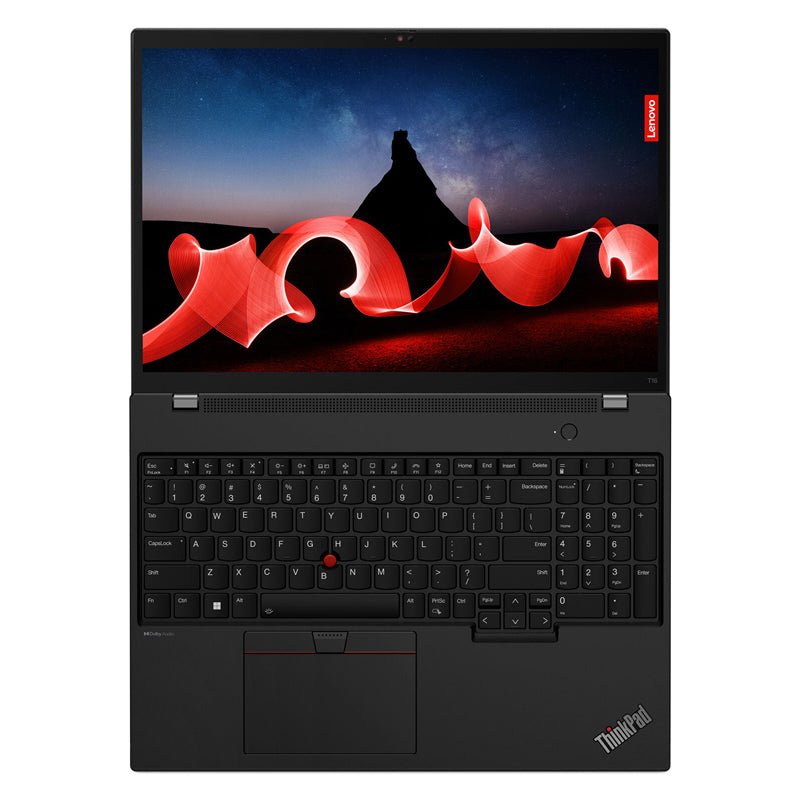 Lenovo ThinkPad T16 Gen 2 - 16.0" WUXGA / i7 / 16GB / 512GB (NVMe M.2 SSD) / WWAN / HD Cam / Win 11 Pro / 3YW / Arabic/English / Thunder Black - Laptop