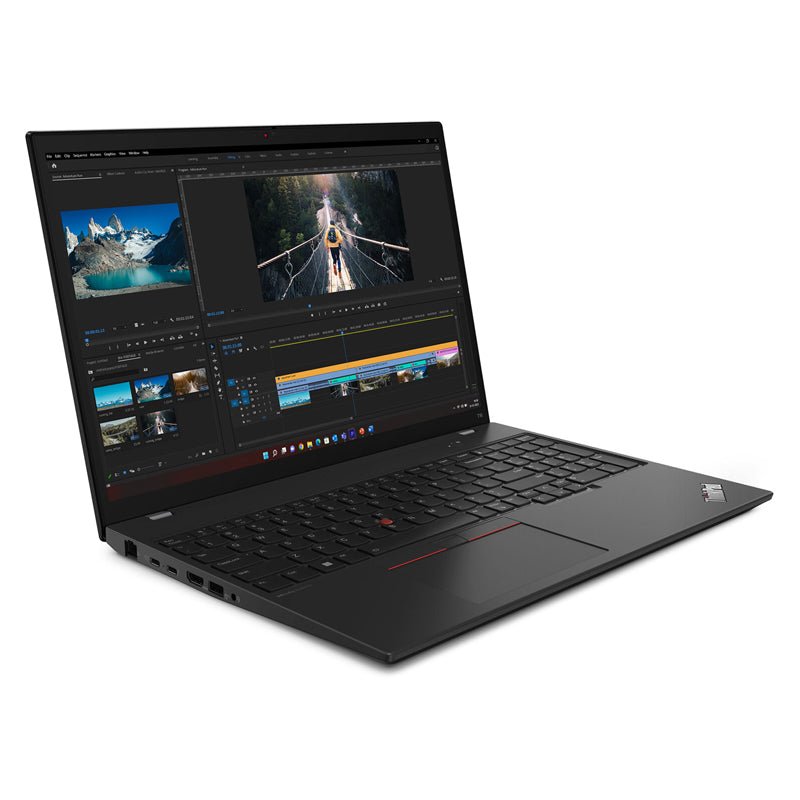 Lenovo ThinkPad T16 Gen 2 - 16.0" WUXGA / i7 / 16GB / 512GB (NVMe M.2 SSD) / WWAN / HD Cam / Win 11 Pro / 3YW / Arabic/English / Thunder Black - Laptop